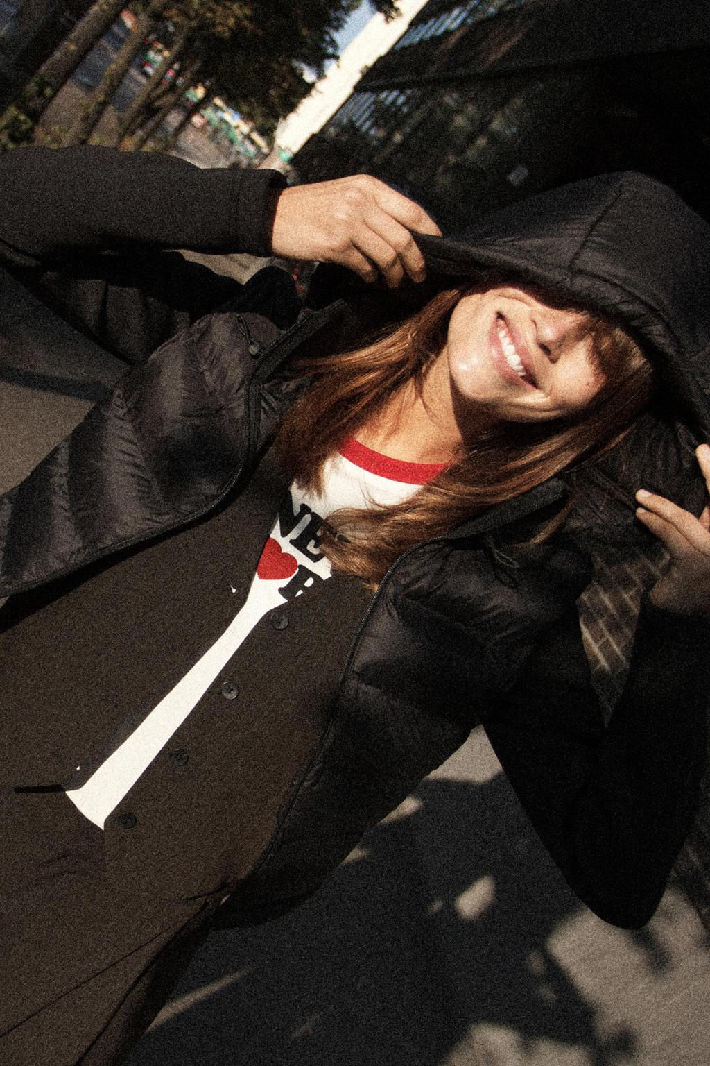 NEOPRENE-EFFECT PADDED JACKET - Zara фото 9