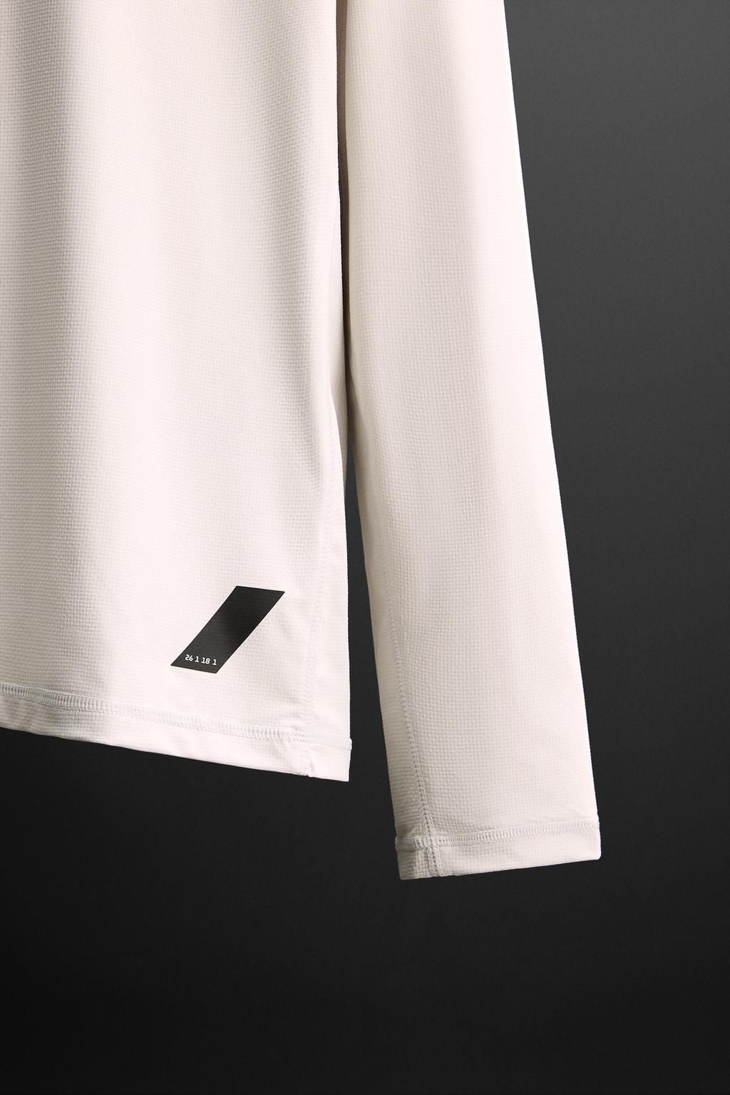 BASIC TRAINING LONG SLEEVE T-SHIRT - Zara фото 10