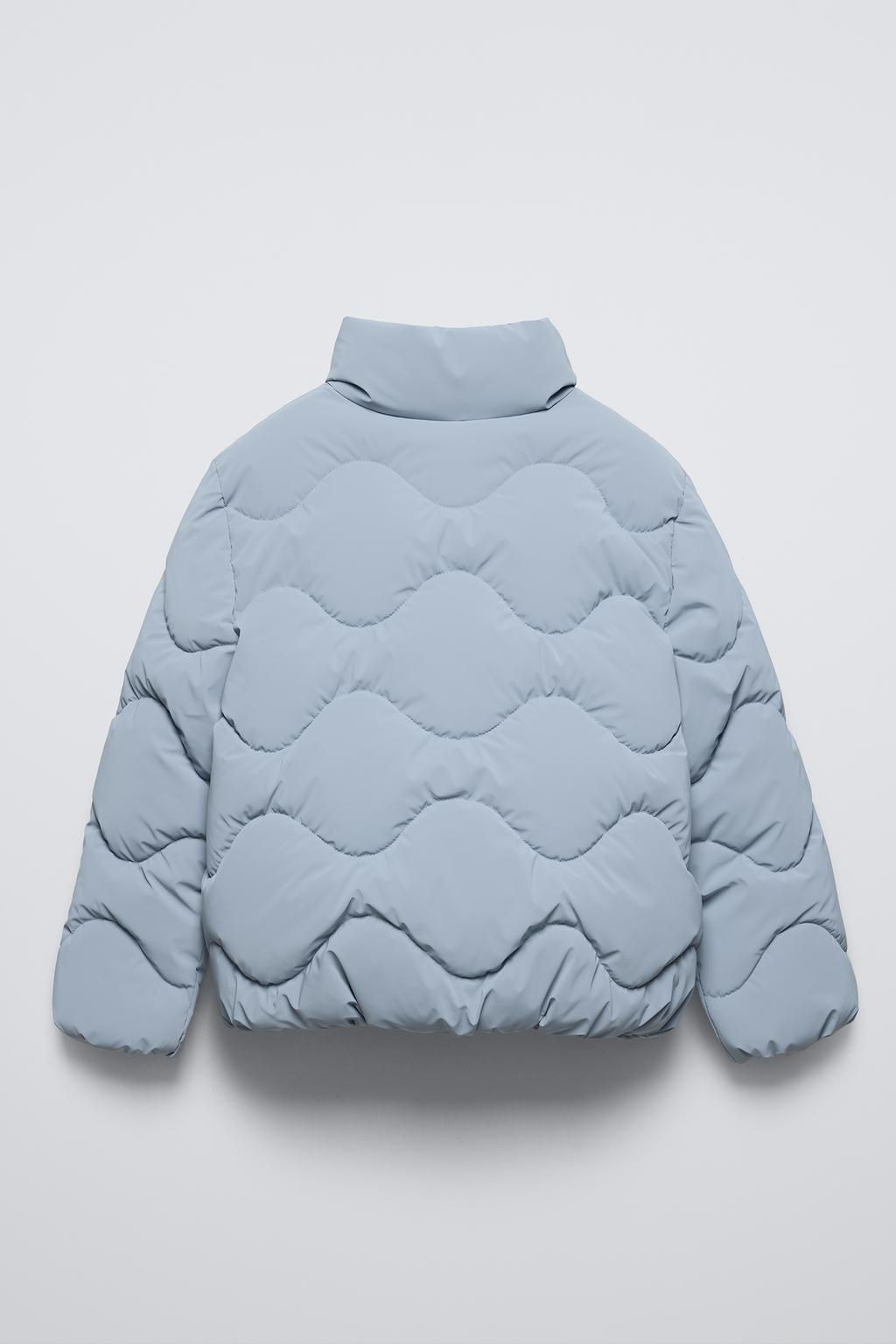 RUBBERISED PUFFER JACKET - Zara фото 10