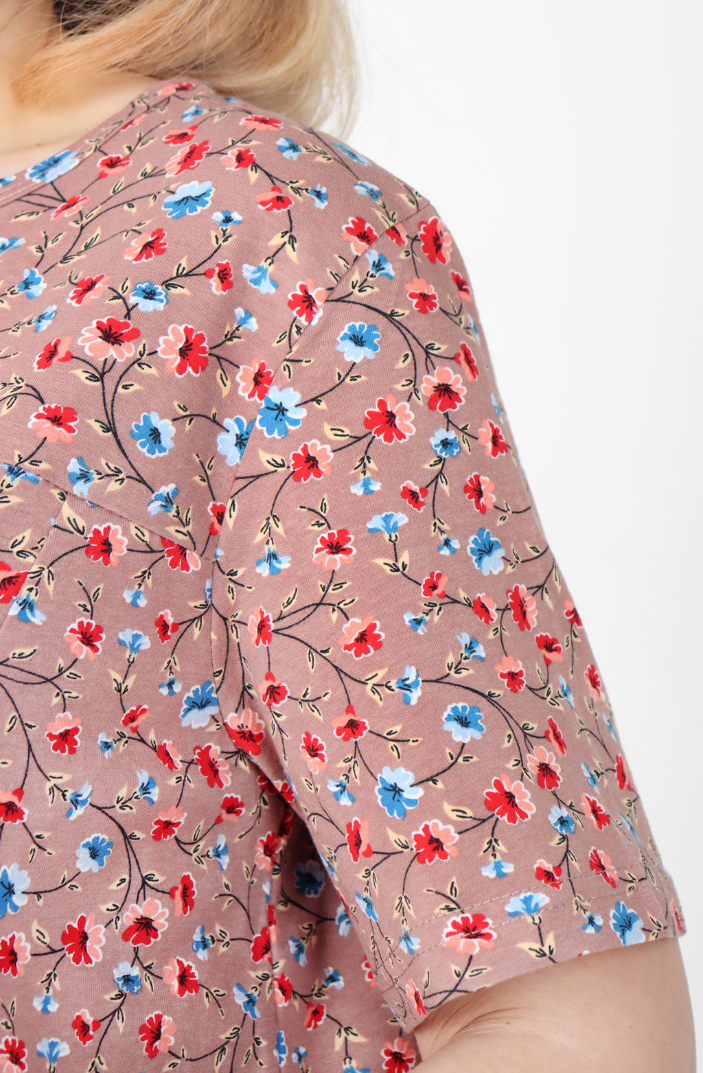 Футболка Кира Ф-105 (46-64) кулирка - Лотос фото 3