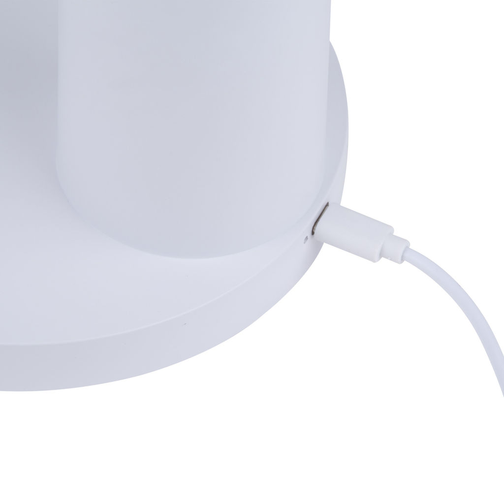 ULM-D603 10W/3000-6000K/DIM WHITE Светильник настольный светодиодный с подставкой под канцелярские принадлежности. Сенсорный выключатель. Диммер. Белый. TM Uniel