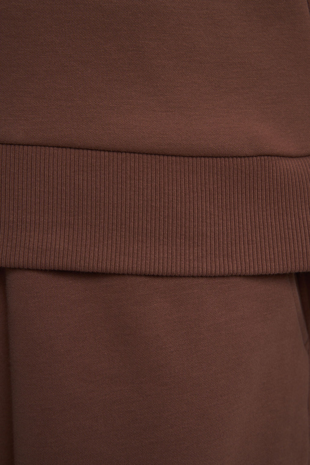 Свитшот утепленный Коричневый