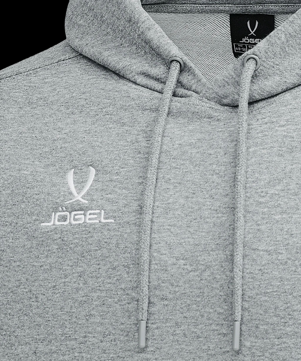 Худи JOGEL ESSENTIAL Cotton Hoodie, серый меланж, детский  фото 6