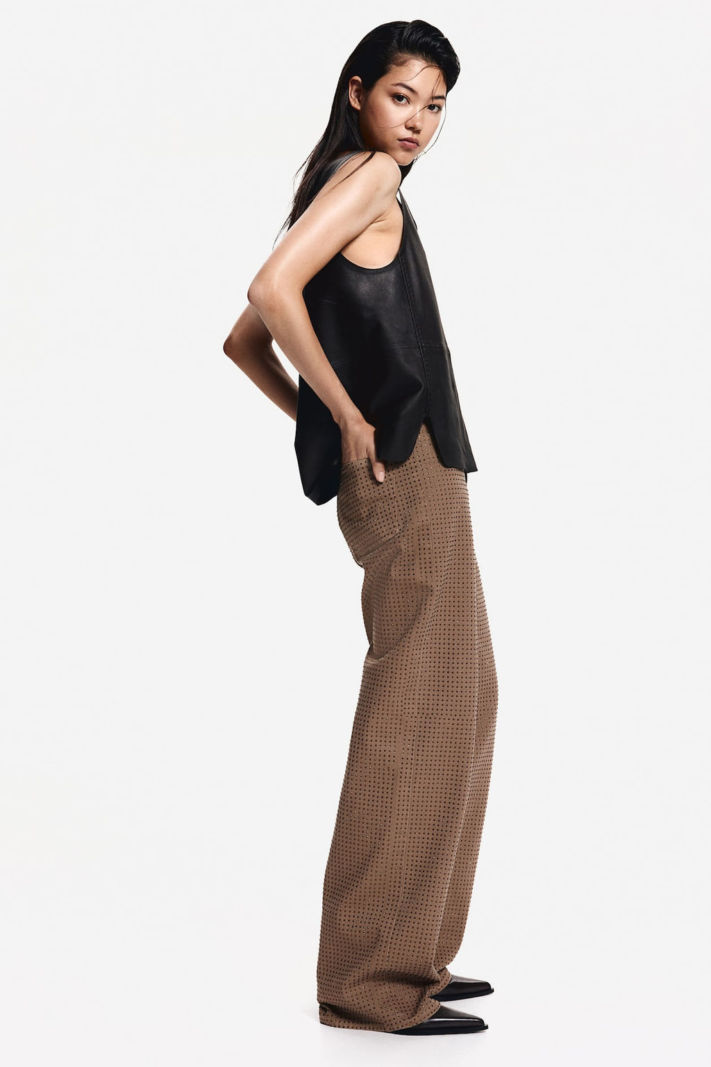 Vaquero con strass - H&m фото 3