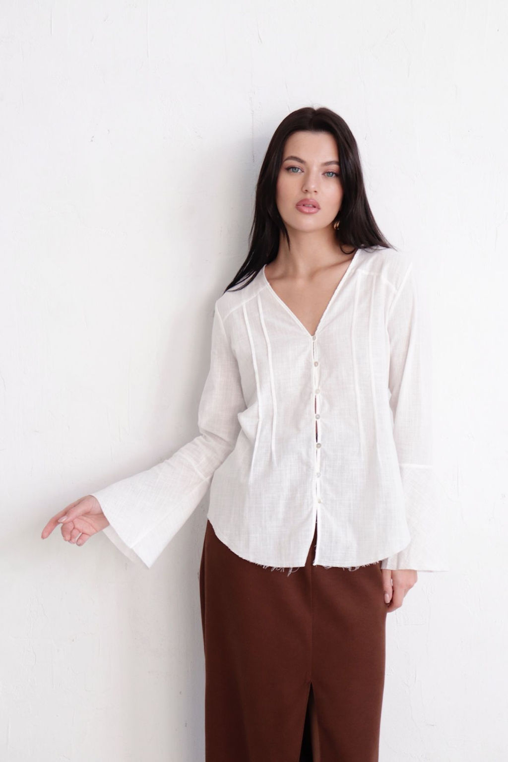 11209 Блуза из хлопка - Martichelli фото 3