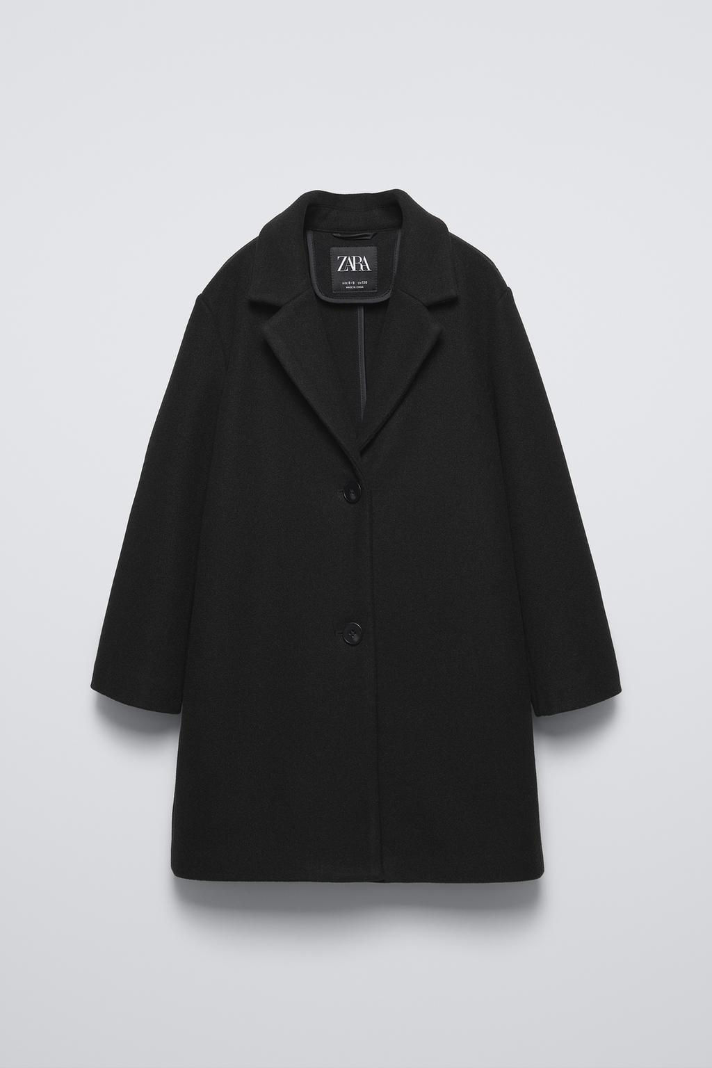 PLAIN CLOTH COAT - Zara фото 3