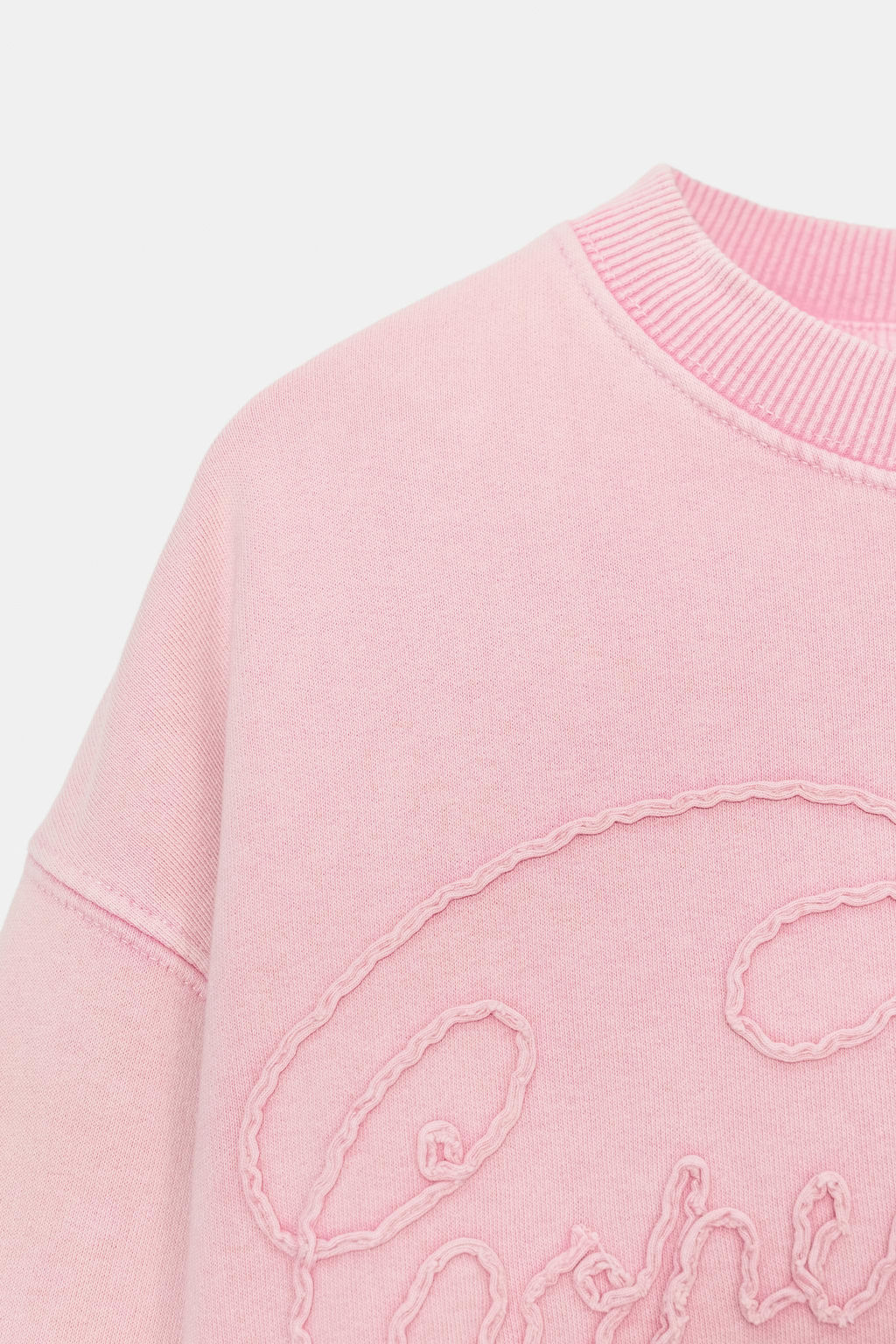 FADED SLOGAN SWEATSHIRT - Zara фото 3