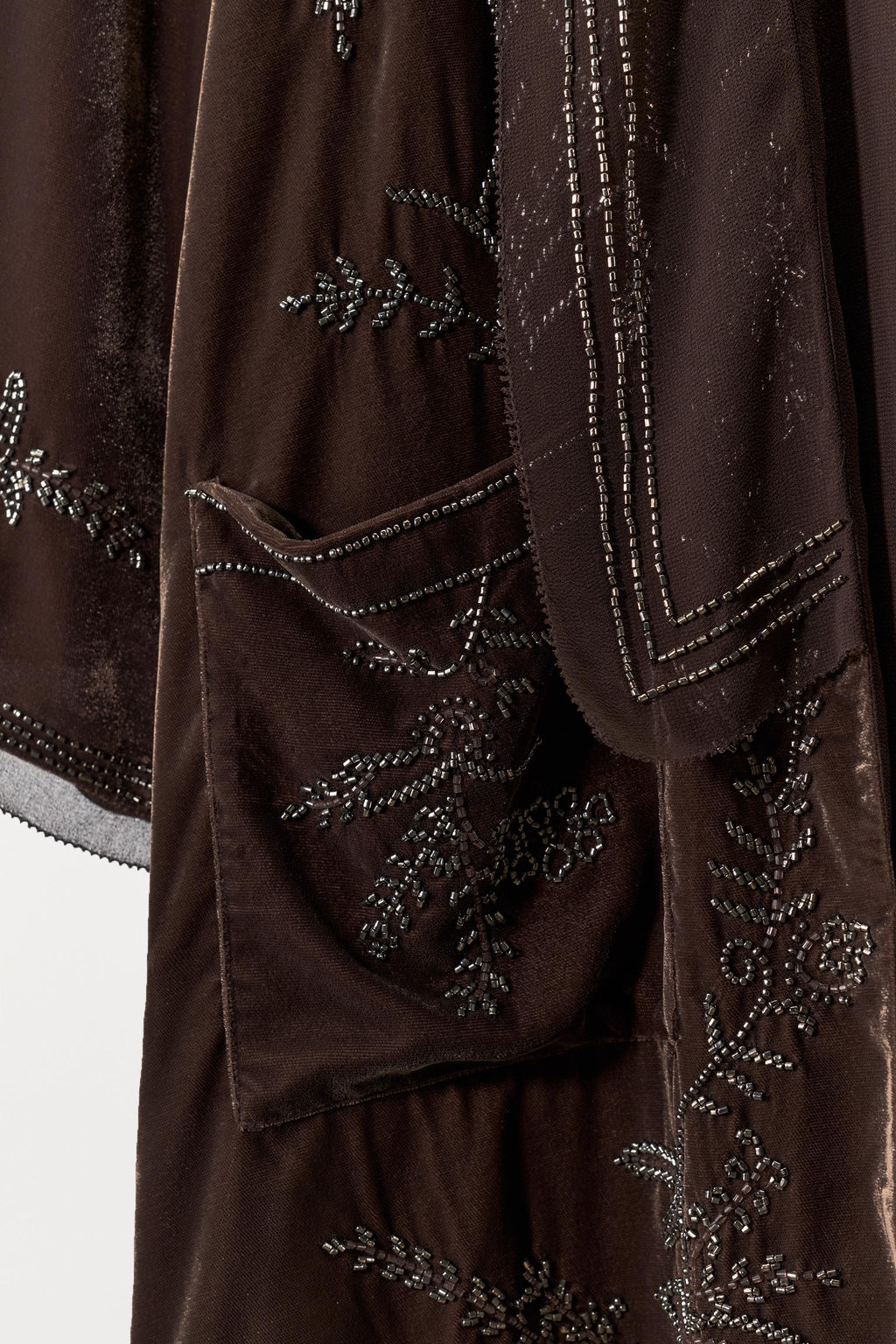 VELVET BEADED KIMONO - LIMITED EDITION - Zara фото 8