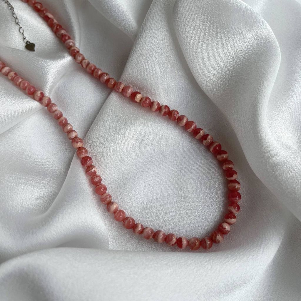 Бусы из Родохрозита - Радуга самоцветов фото 4