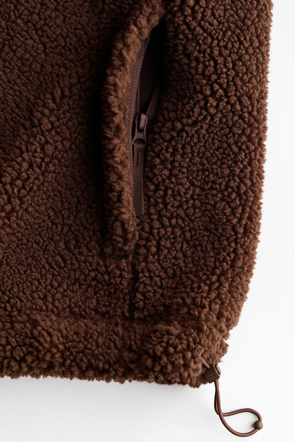 Chaqueta de deporte de borreguito Loose Fit - H&m фото 8