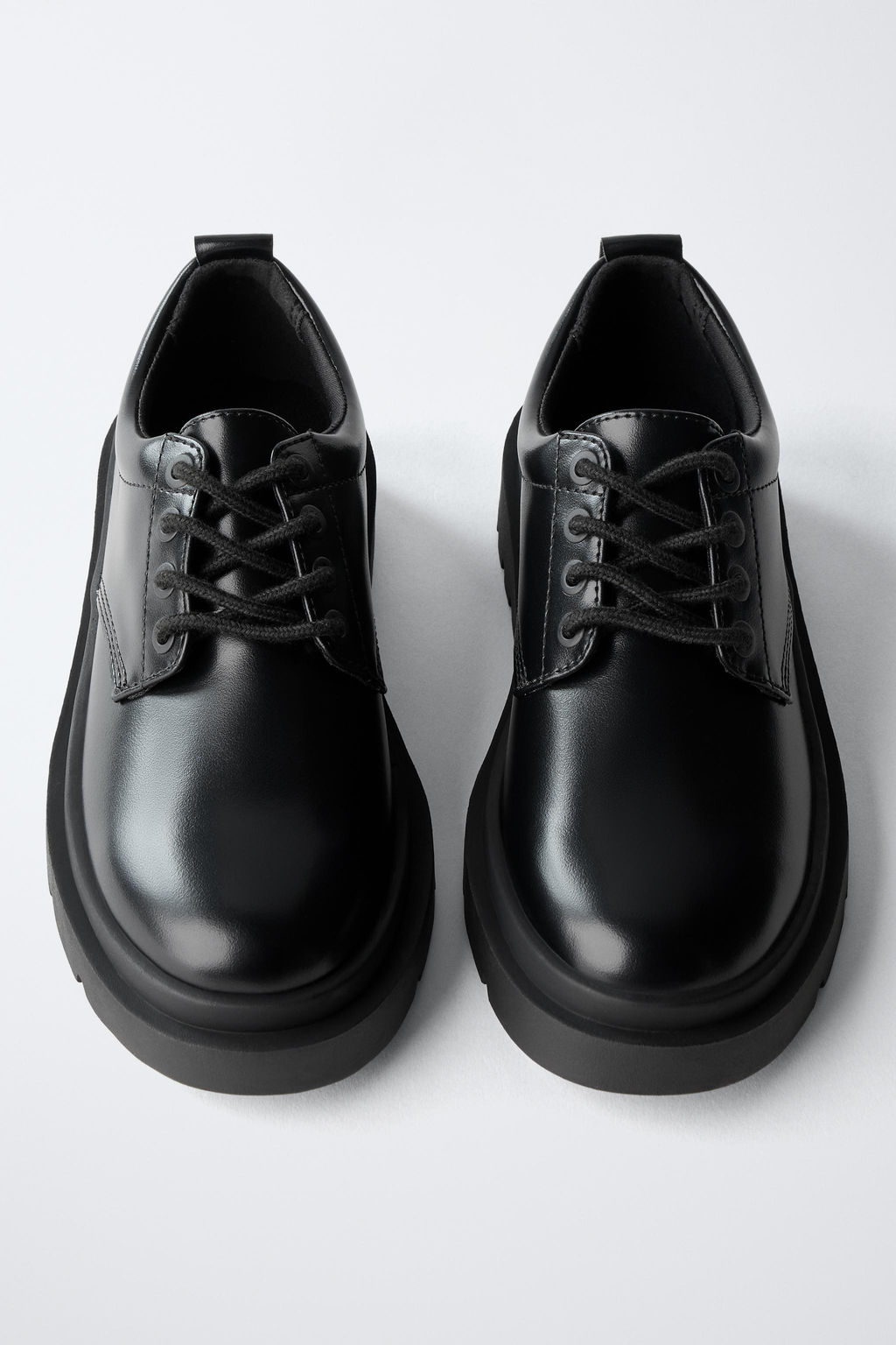 TRACK SOLE DERBY SHOES - Zara фото 5