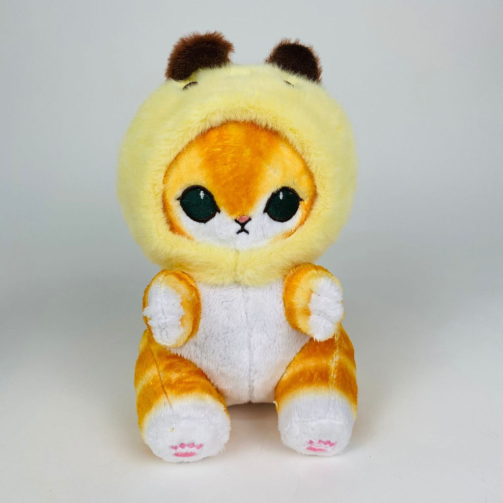 Мягкая игрушка Котик в шапочке животного 24 см - Storyland фото 8