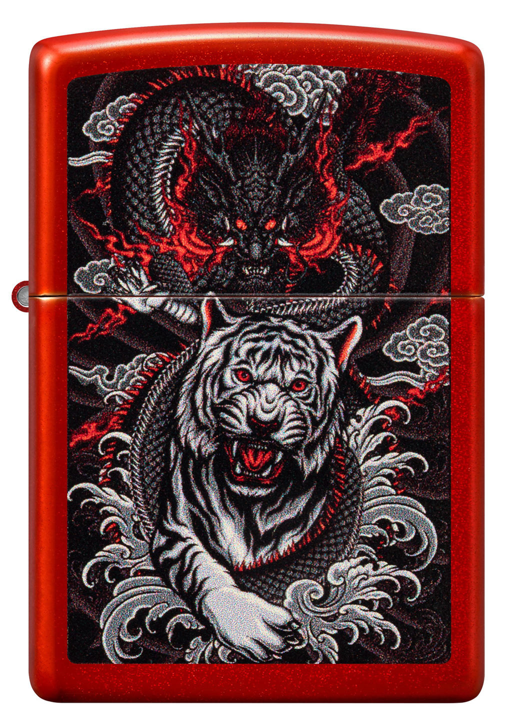 Зажигалка ZIPPO Дракон и тигр | Dragon Tiger Design 48933