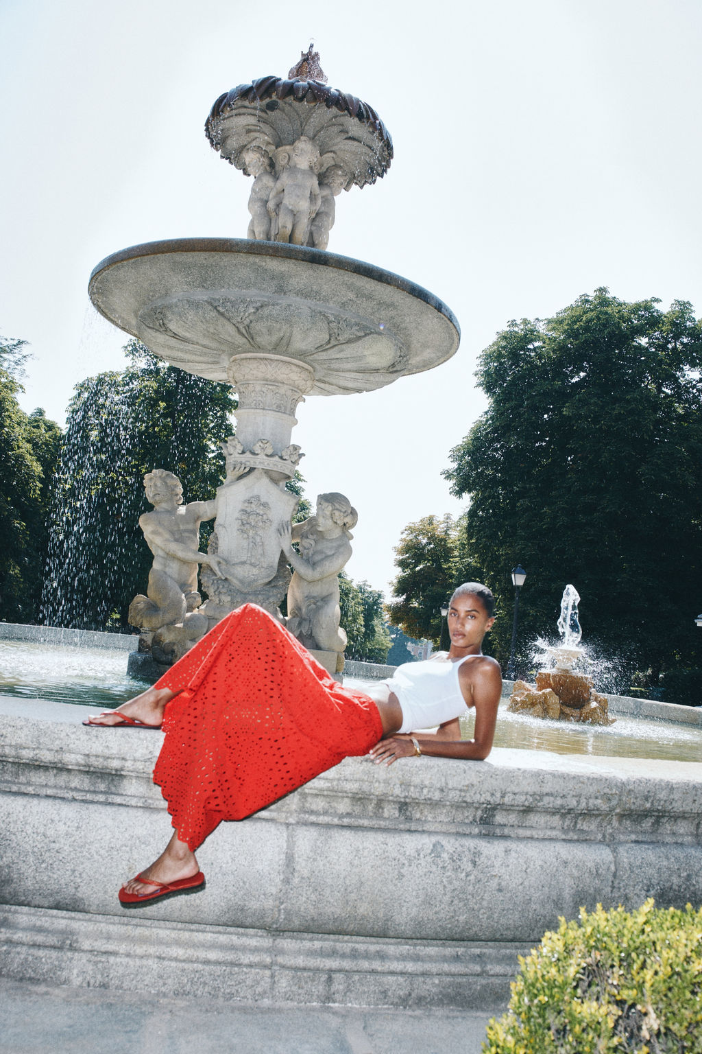 Falda con bordado ingl?s - H&m фото 4