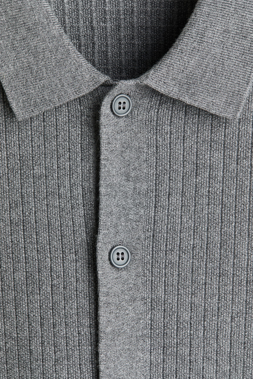 Camisa en punto texturizado Regular Fit - H&m фото 5