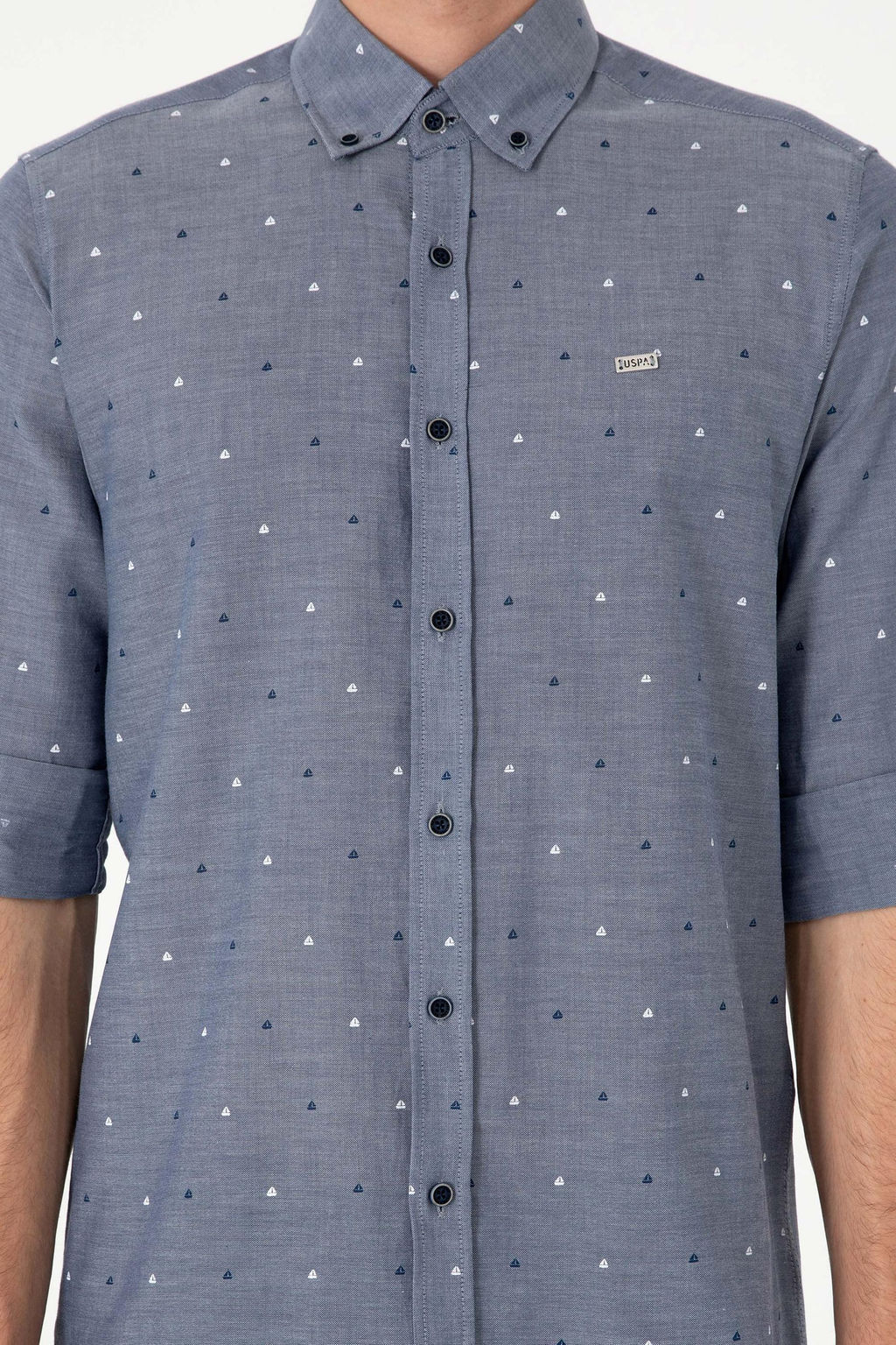 Erkek A__k Lacivert Uzun Kollu G_mlek Sepette S_rpriz _ndirim - U.s. polo assn фото 6