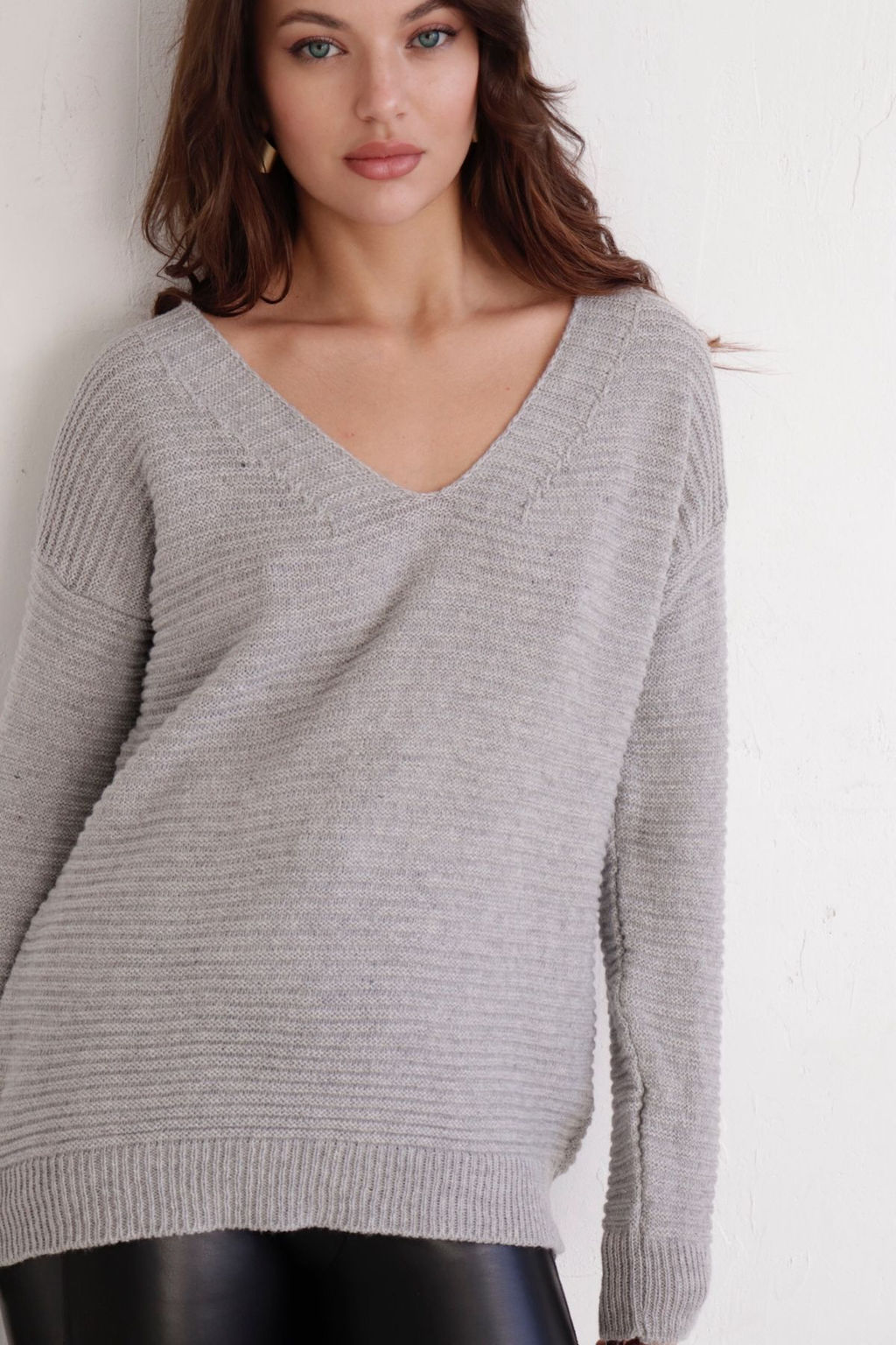 10809 Пуловер серый - Martichelli фото 11