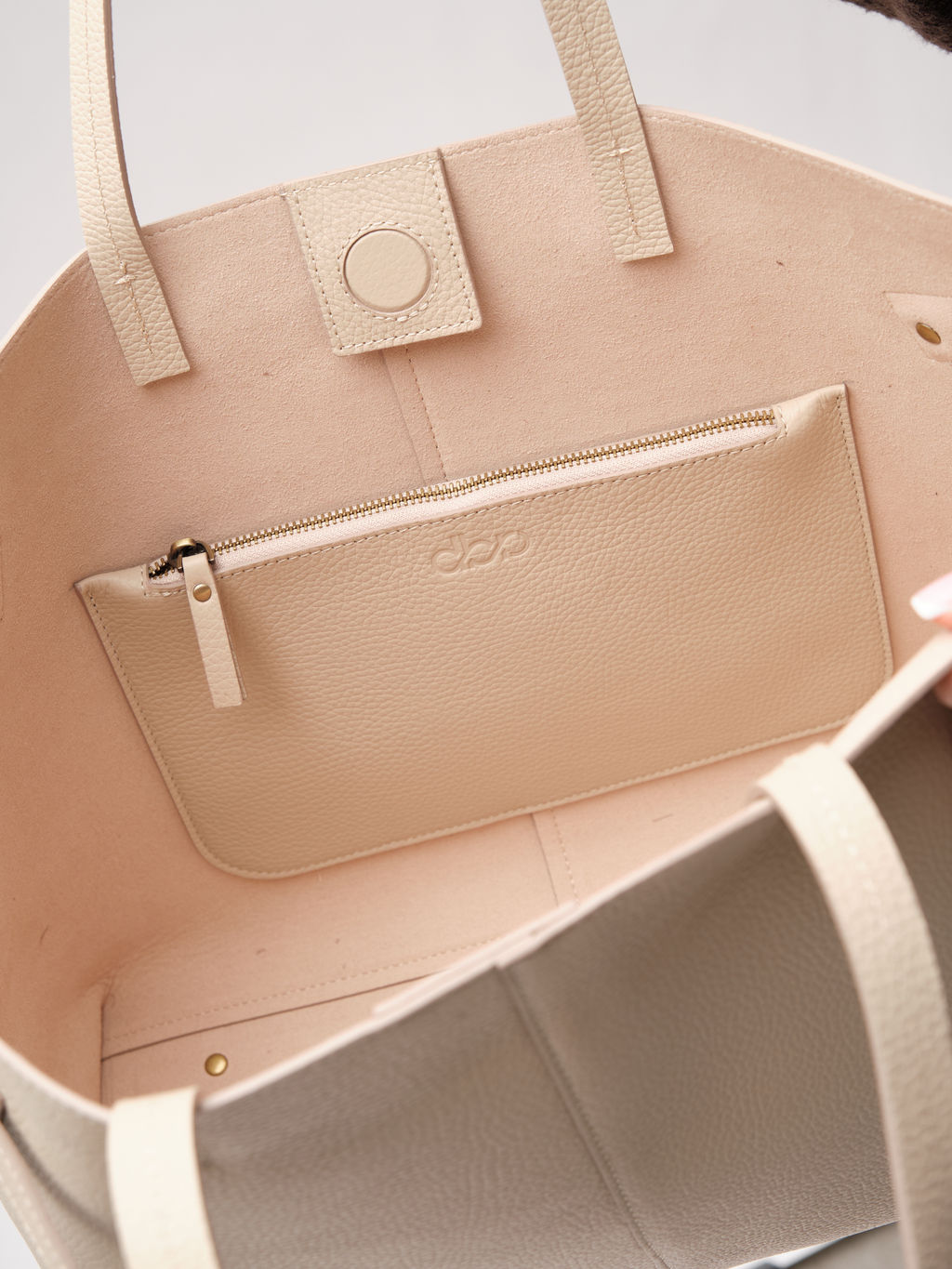 Сумка Laura DBR 31170 бежевая пудра  фото 7