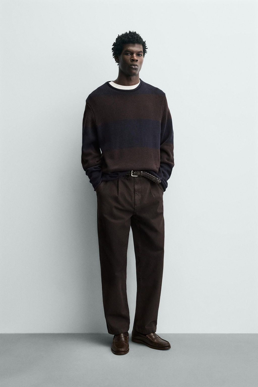 STRIPED JACQUARD JUMPER - Zara фото 9