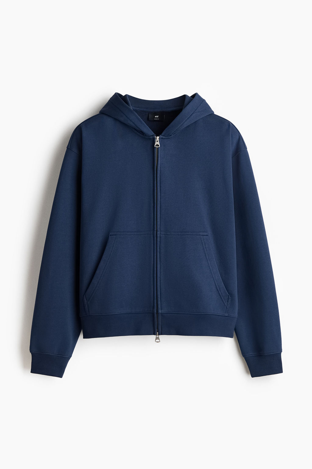 Chaqueta sudadera boxy con cremallera Loose Fit - H&m фото 3