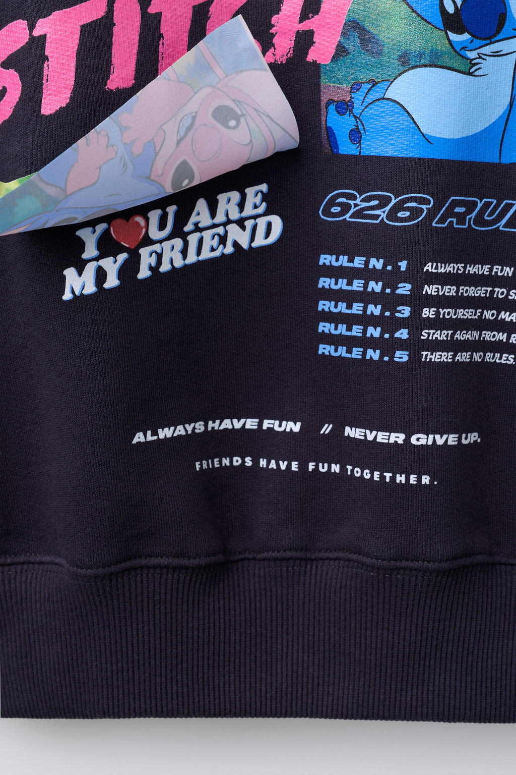 LILO & STITCH  DISNEY SWEATSHIRT - Zara фото 6