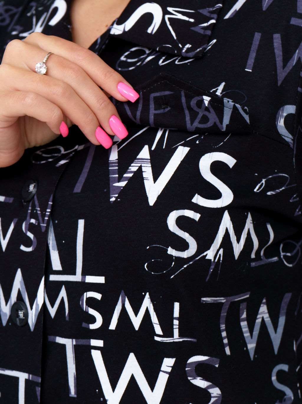 445 Туника "Черный"