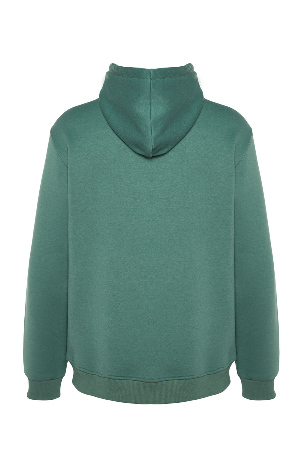 TRENDYOL MAN Siyah Regular/Normal Kesim Uzay Nak?sl? Kapusonlu Ici Polar/S?cak Tutan Sweatshirt TMNAW24SW00101 - Trendyolmilla фото 8