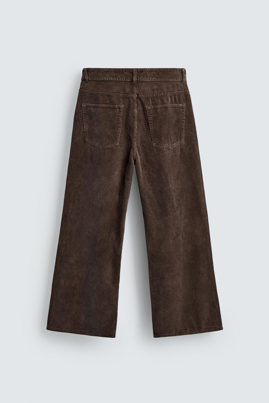 PANTAL?N RELAXED FIT PANA / Marr?n - Zara фото 8