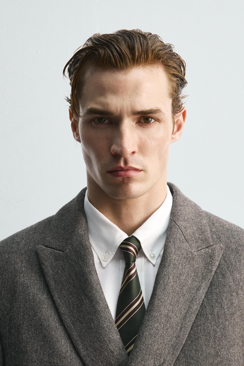 100% SILK STRIPED LIMITED EDITION TIE