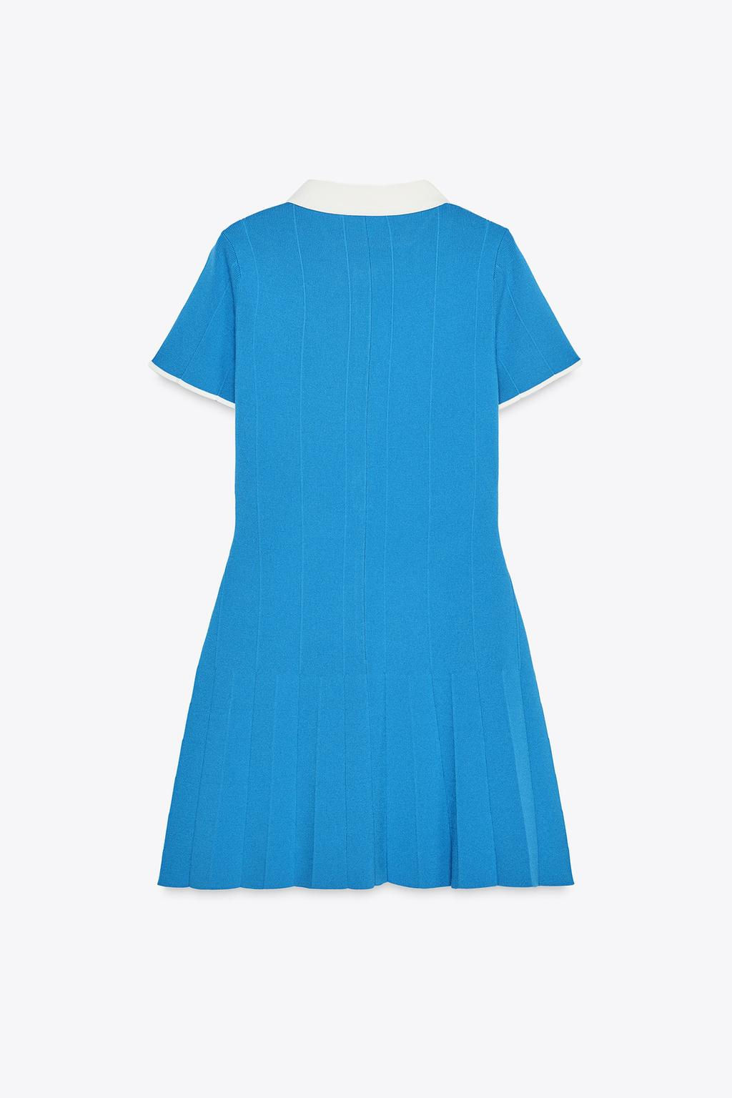 KNIT SHIRT DRESS - Zara фото 6