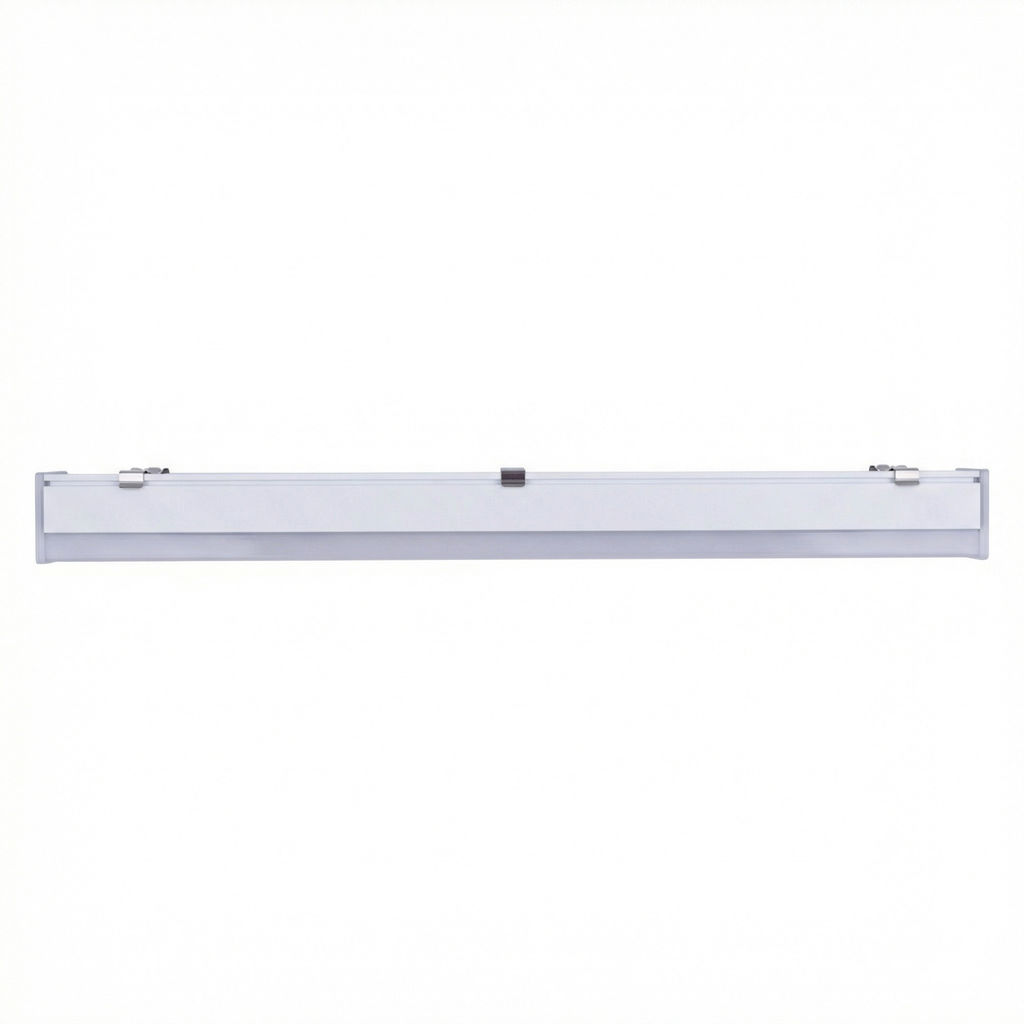 ULO-N10A-40W/6500K/L120 IP40 WHITE Светильник линейный светодиодный подвесной. Прямой, 120см. Белый свет (6500K). 4000Лм. Алюминий. Цвет белый. TM Uniel