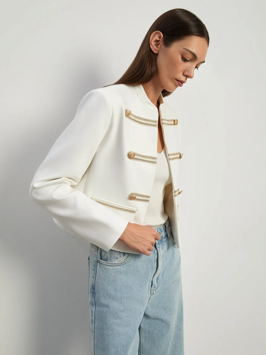 ЕМКА / Акцентный жакет-мундир. Игриво и изящно. - Emka фото 4