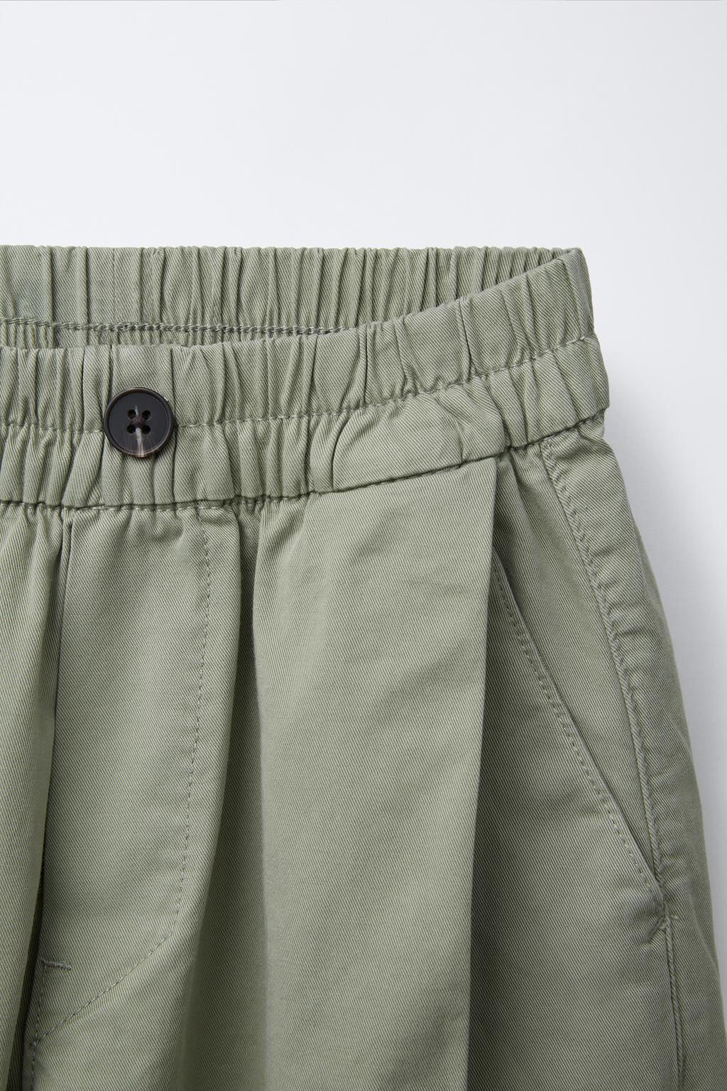 BALLOON TROUSERS WITH PLEATS - Zara фото 7