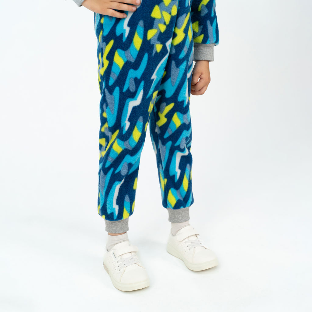 Комбинезон детский синий абстракиция 279(ш) (128, 64)