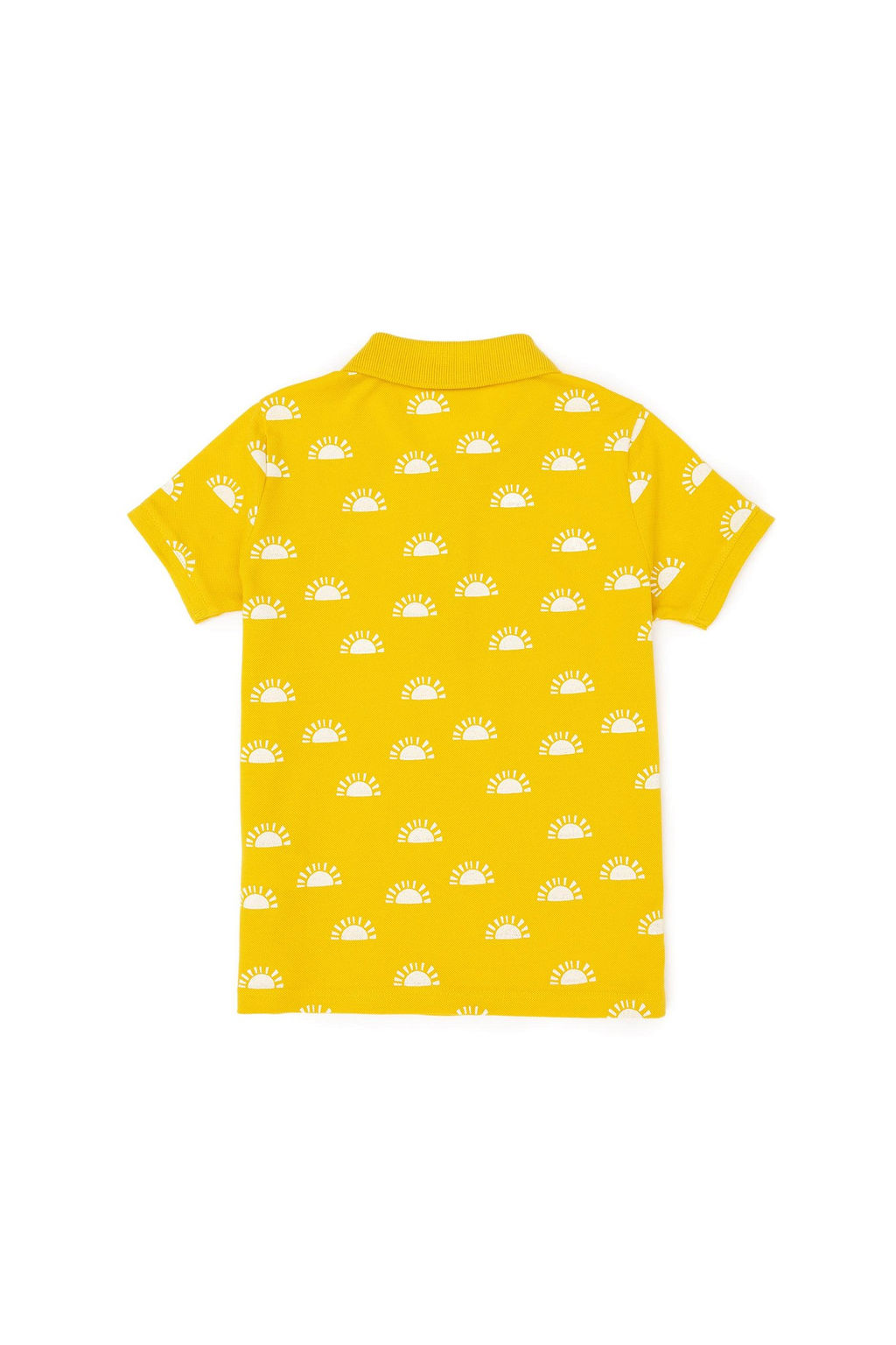 Шафрановая футболка для мальчика - U.s. polo assn фото 2