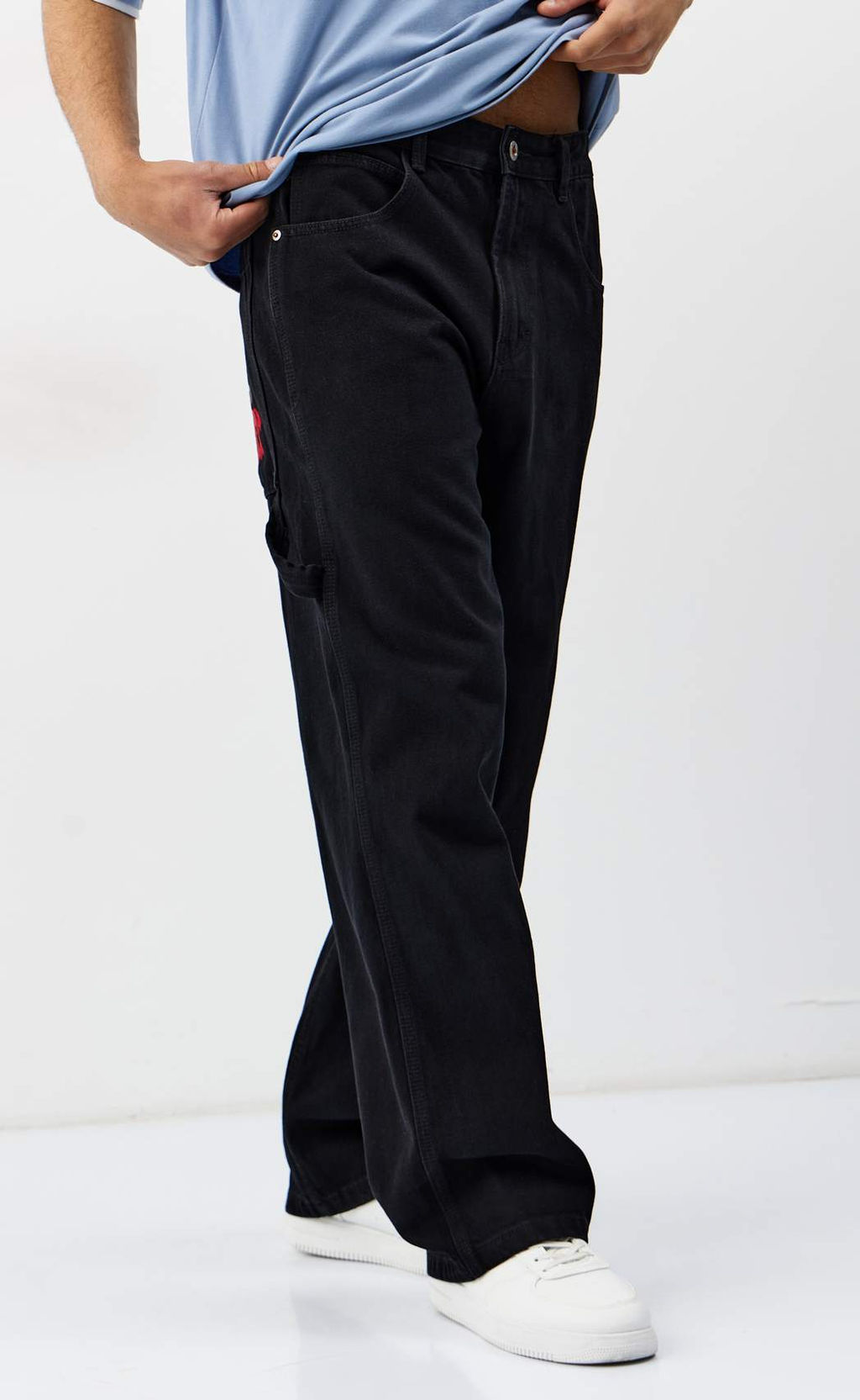 Джинсы муж. F511-0100 black - Fine joyce фото 11