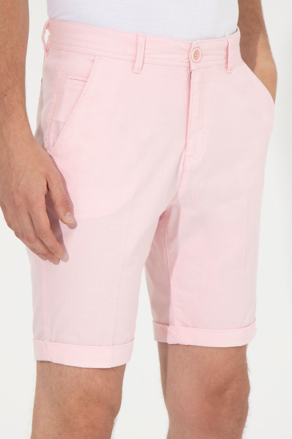 U. S. Polo Assn Мужские розовые тканые шорты - U.s. polo assn фото 20