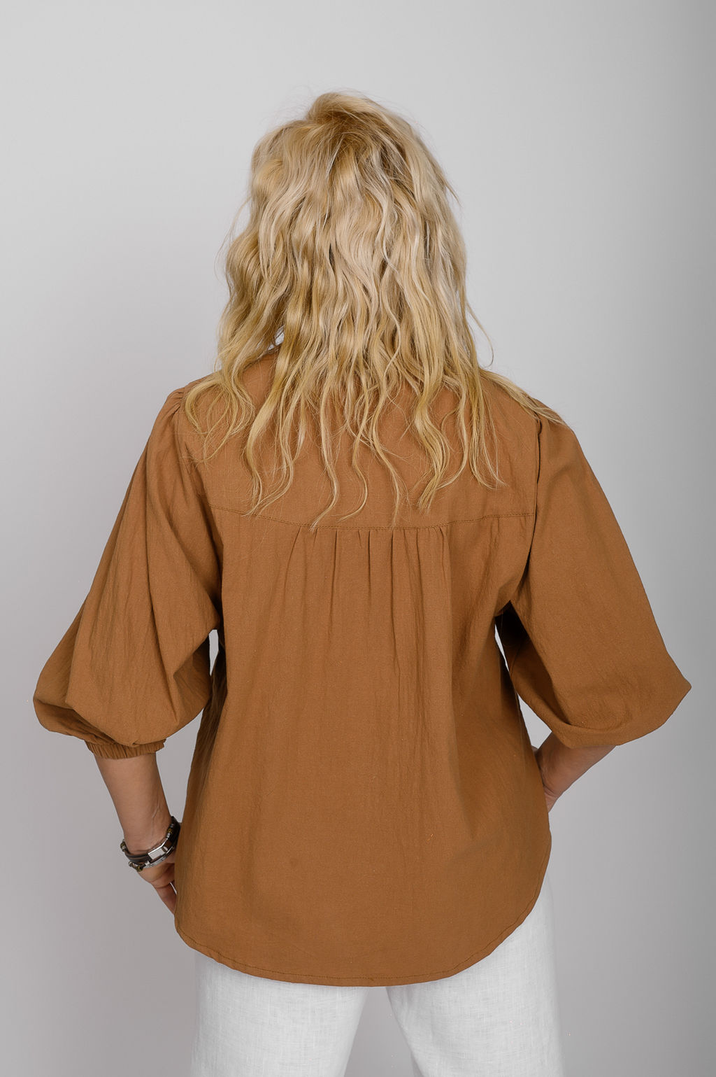 Блуза -хлопок крэш жатка