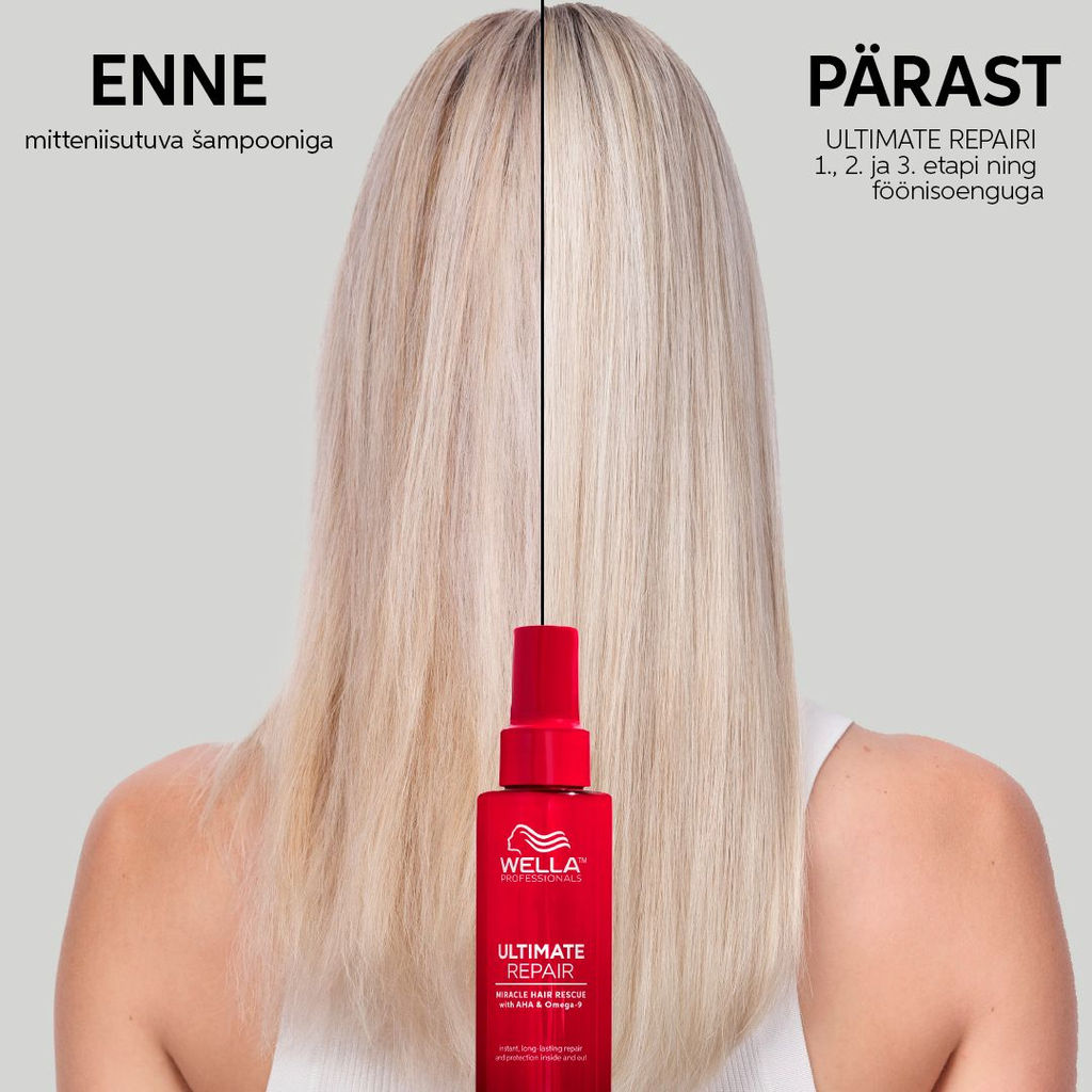 -20% Роскошное несмываемое средство для восстановления волос Ultimate Repair Miracle 30 мл, Wella - Wella professionals фото 6