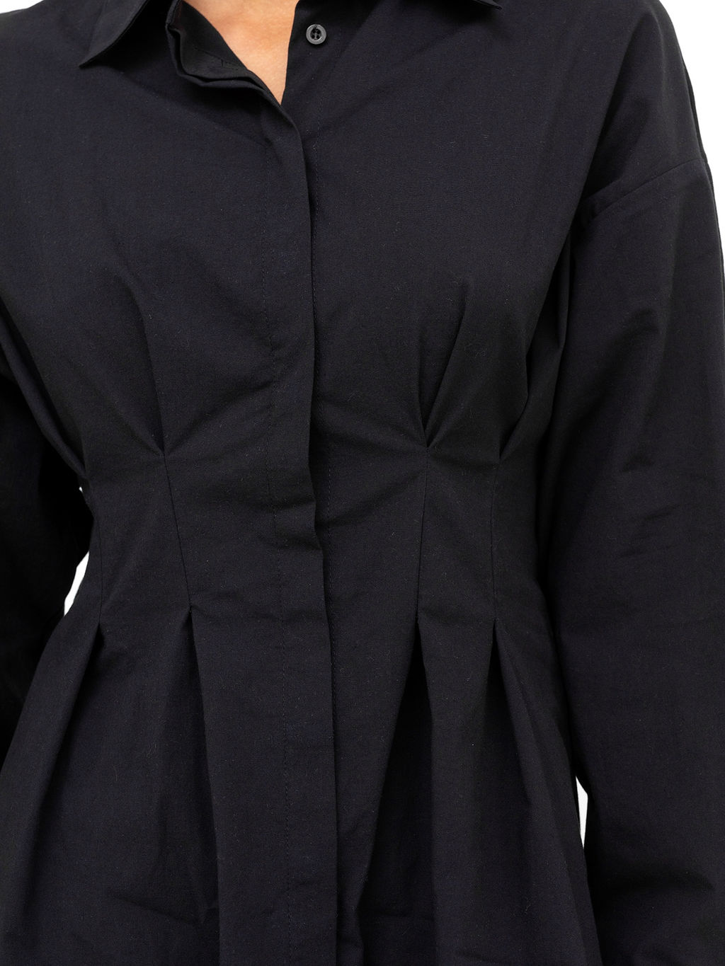 Стильное платье мини черного цвета черный 152515 - Mark formelle фото 4