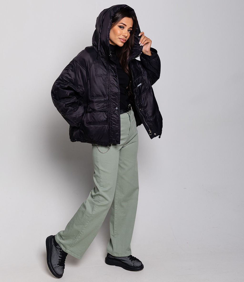 Куртка #КТ2975, чёрный