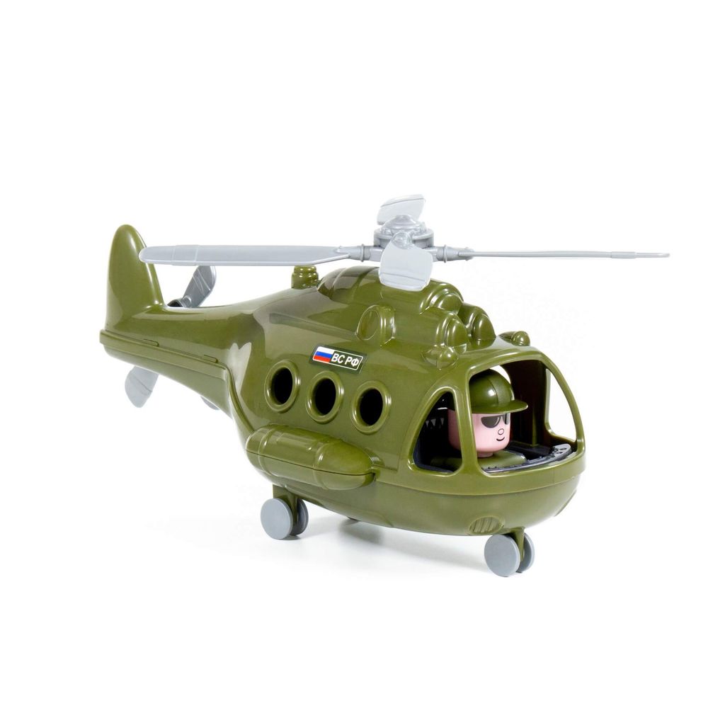 Вертолёт военный Альфа (РФ) (в коробке) - Полесье фото 5