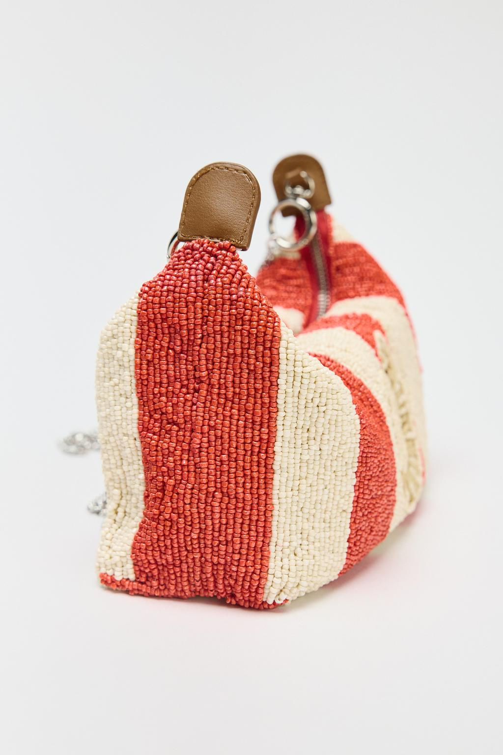 EMBROIDERED BEADED BAG - Zara фото 6