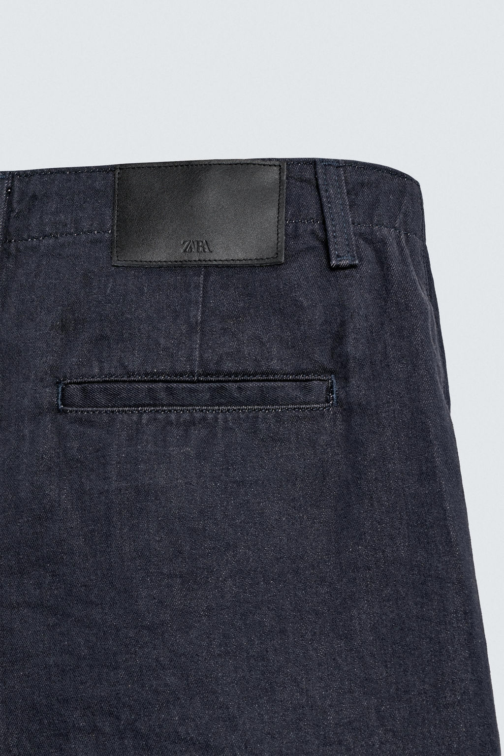 BERMUDA DENIM RELAXED FIT / Azul - Zara фото 9