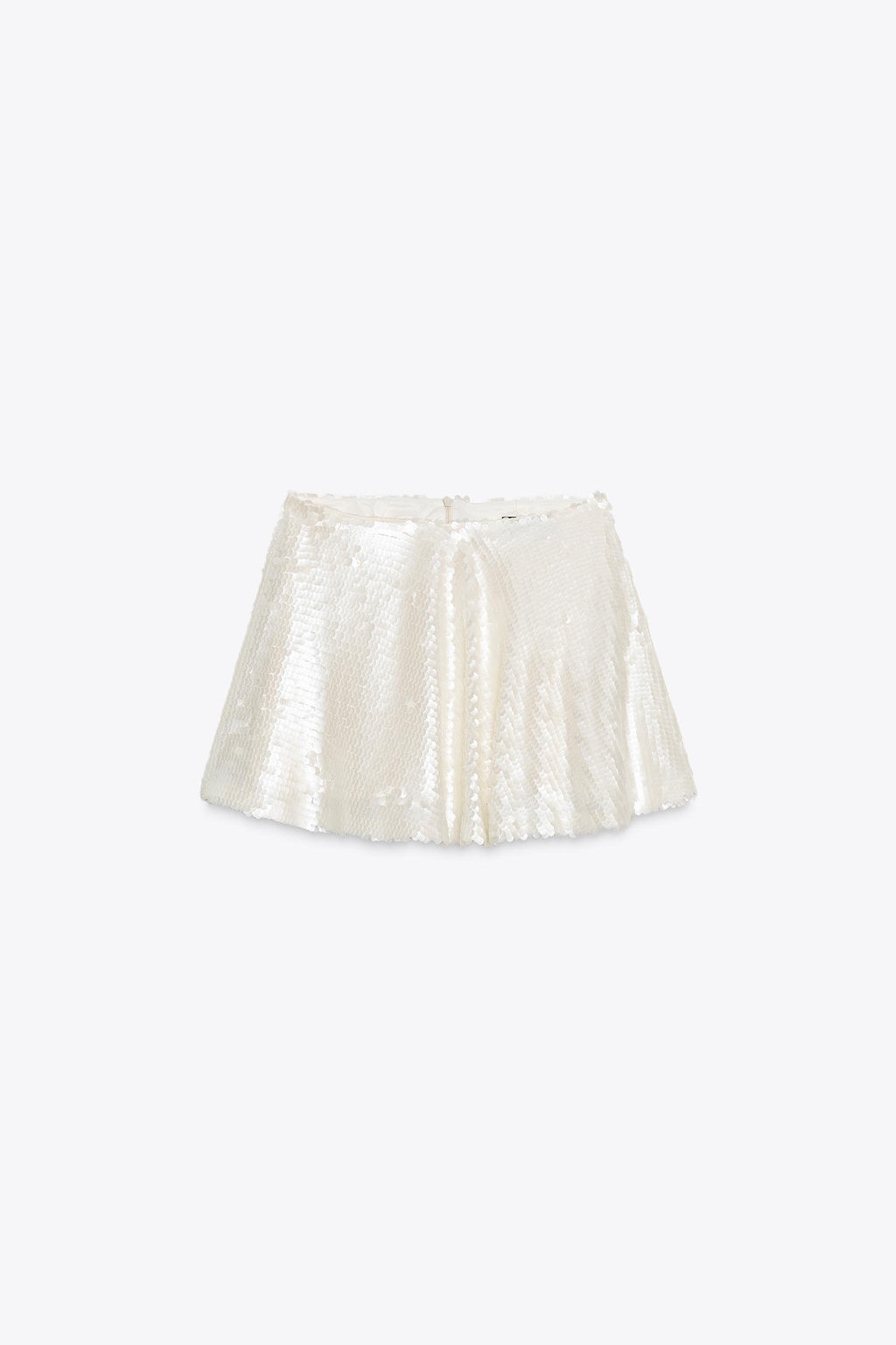 SEQUINNED MINI SKORT - Zara фото 10