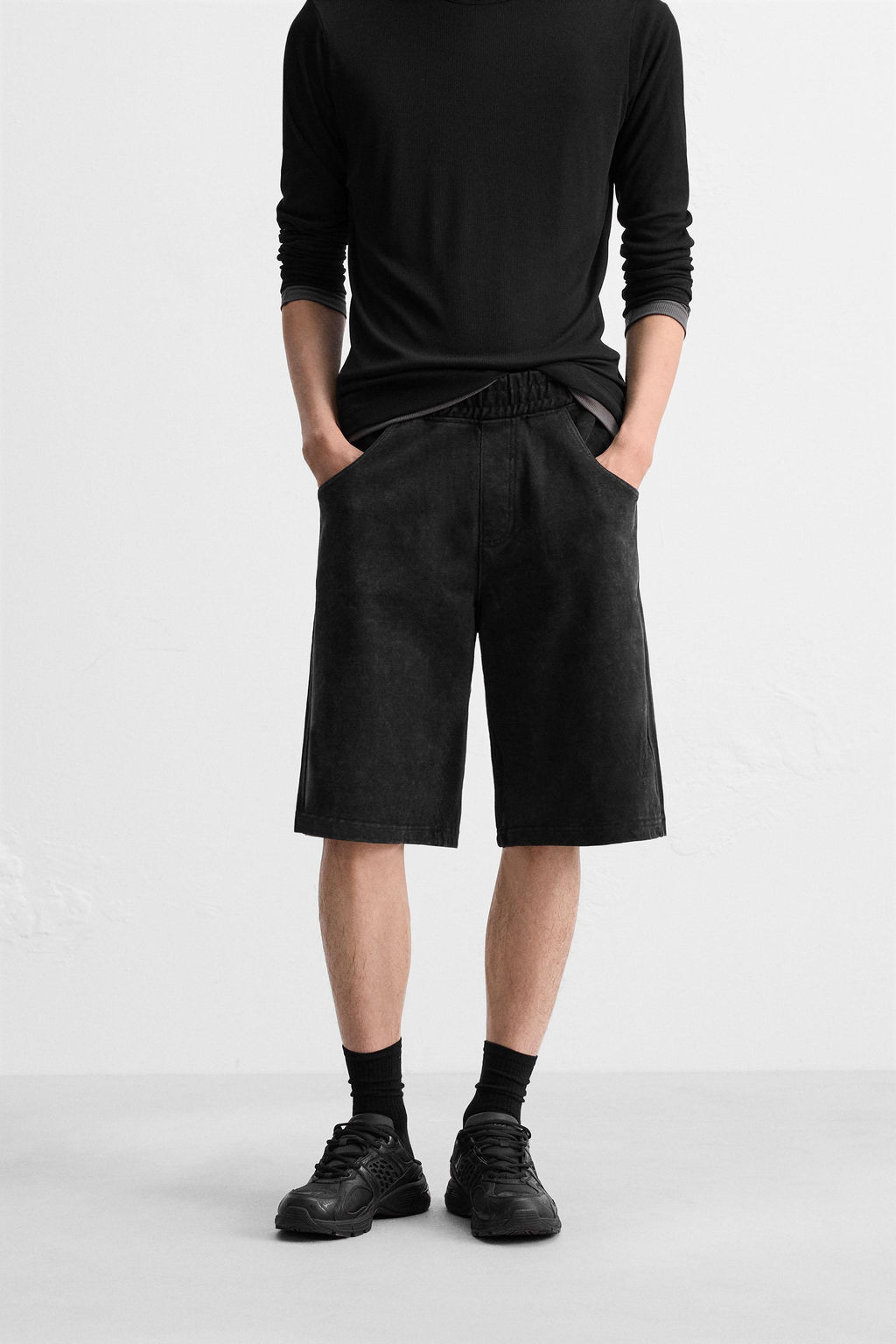 BERMUDA JOGGER BAGGY FIT - Zara фото 2