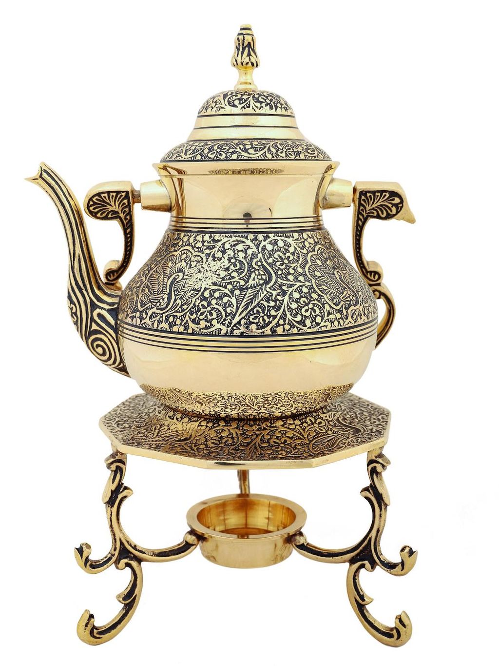 Чайник со свечой № Пс90911/1 (полиш) (HAJI)