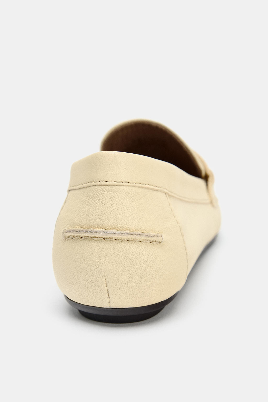 LEATHER PENNY LOAFERS - Zara фото 6