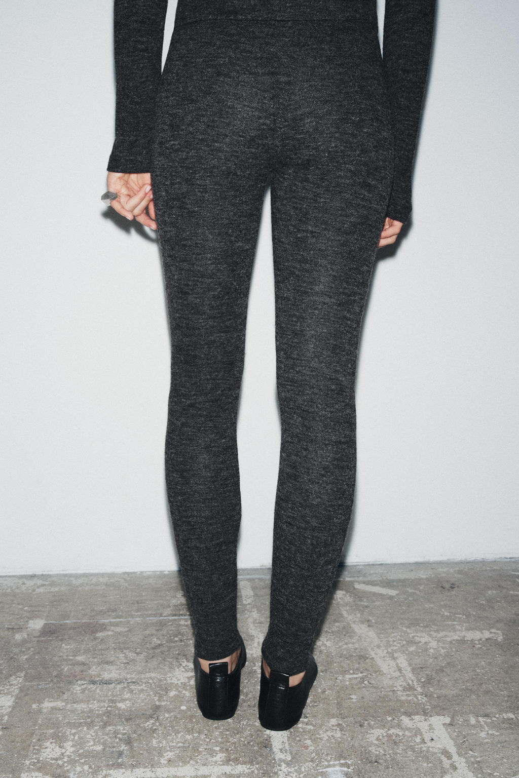 SOFT LEGGINGS WITH BELT - Zara фото 5