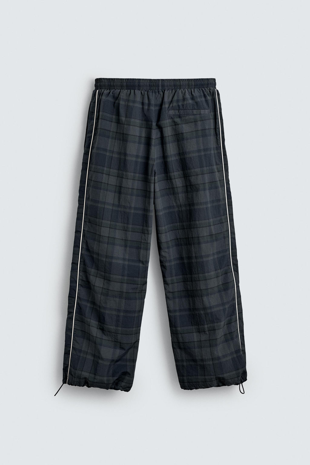 CONTRAST CHECK TECHNICAL JOGGER TROUSERS